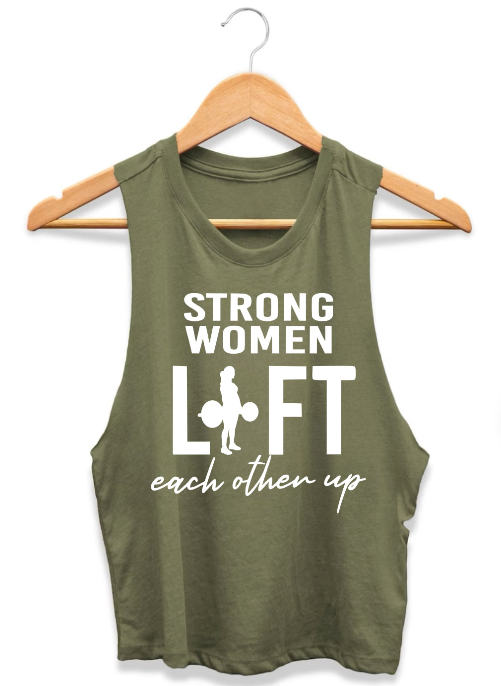 Strong women lift each other up