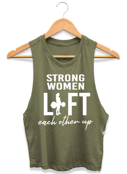 Strong women lift each other up