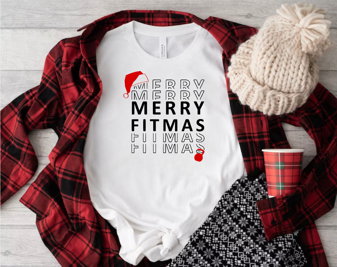 Merry Fitmas (Tank, Tee, and Sweatshirt)