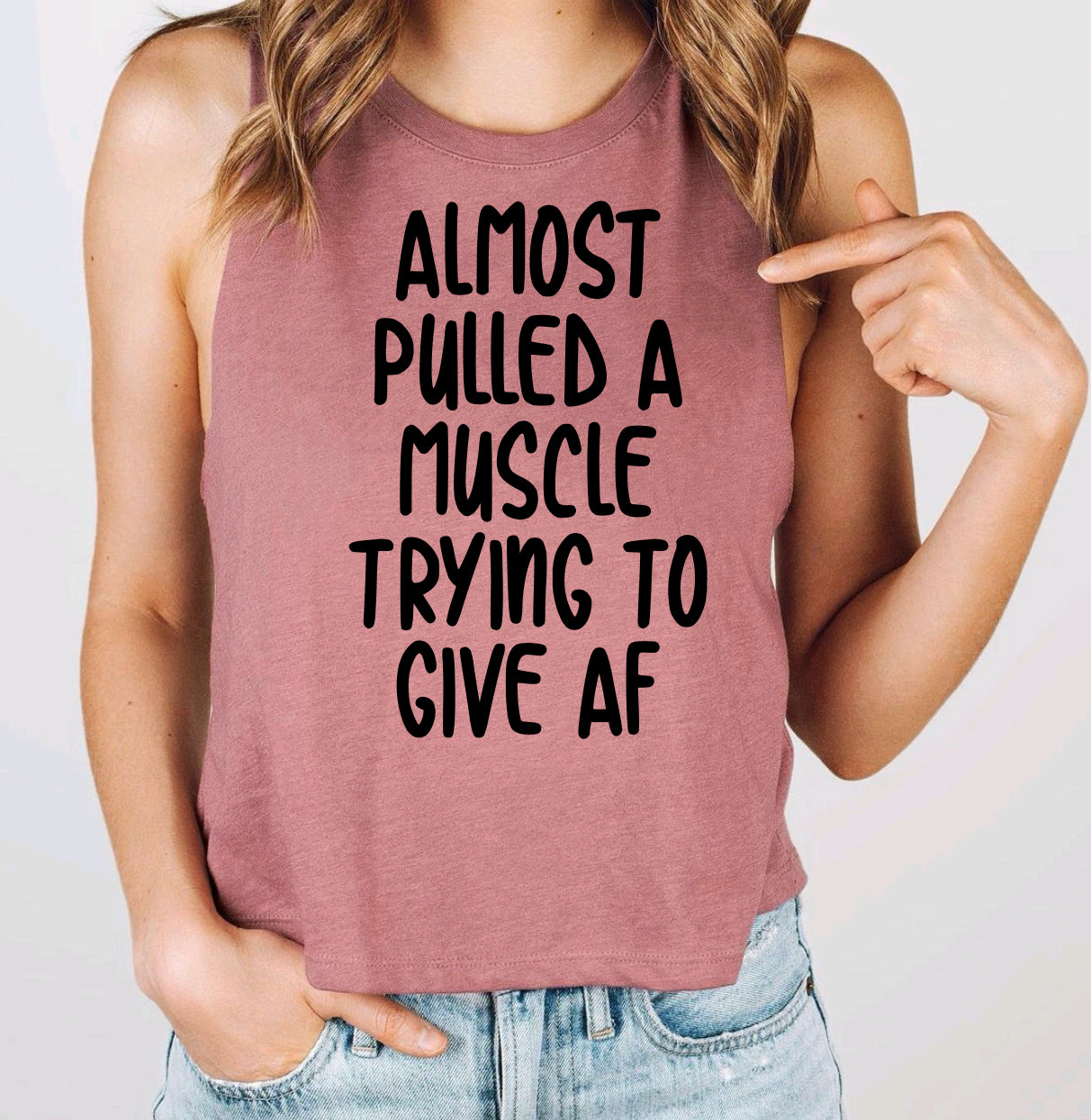 Almost pulled a muscle