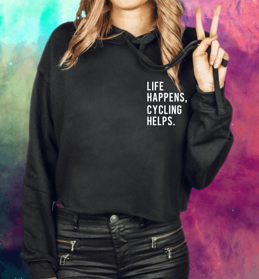 Life happens, cycling helps.