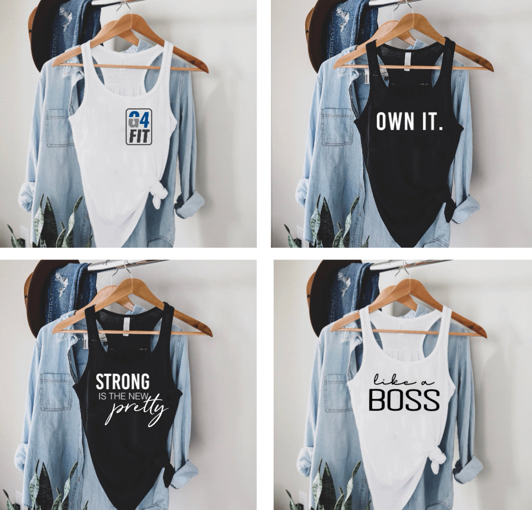 CREATE YOUR OWN - Racerback Tank